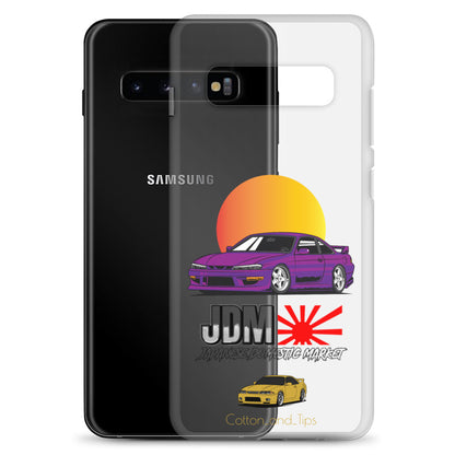 Cover Nissan S15 Purple at Sunset Samsung® S10 - S22 Ultra