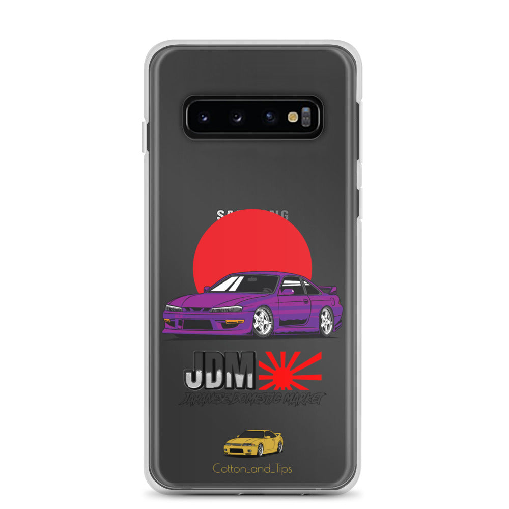 Samsung® Japanese Flag Purple Nissan S15 Cover S10 - S22 Ultra