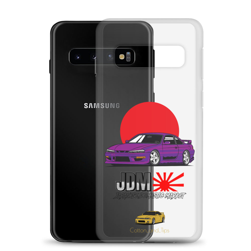 Samsung® Japanese Flag Purple Nissan S15 Cover S10 - S22 Ultra