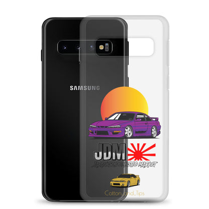 Cover Nissan S15 Purple at Sunset Samsung® S10 - S22 Ultra