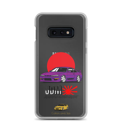 Samsung® Japanese Flag Purple Nissan S15 Cover S10 - S22 Ultra