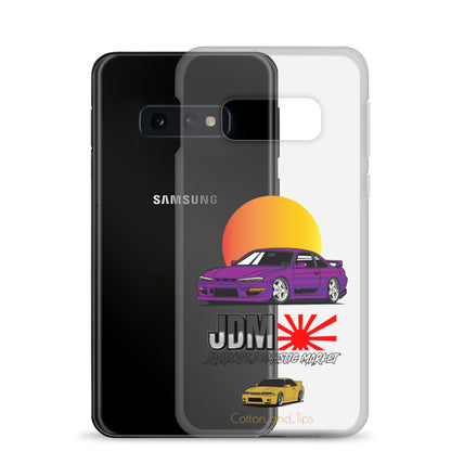 Cover Nissan S15 Purple at Sunset Samsung® S10 - S22 Ultra