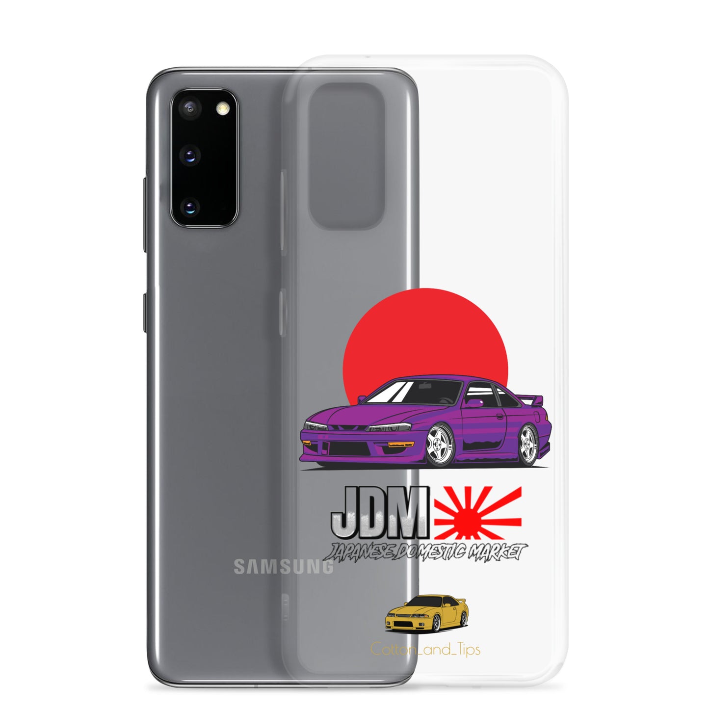 Samsung® Japanese Flag Purple Nissan S15 Cover S10 - S22 Ultra