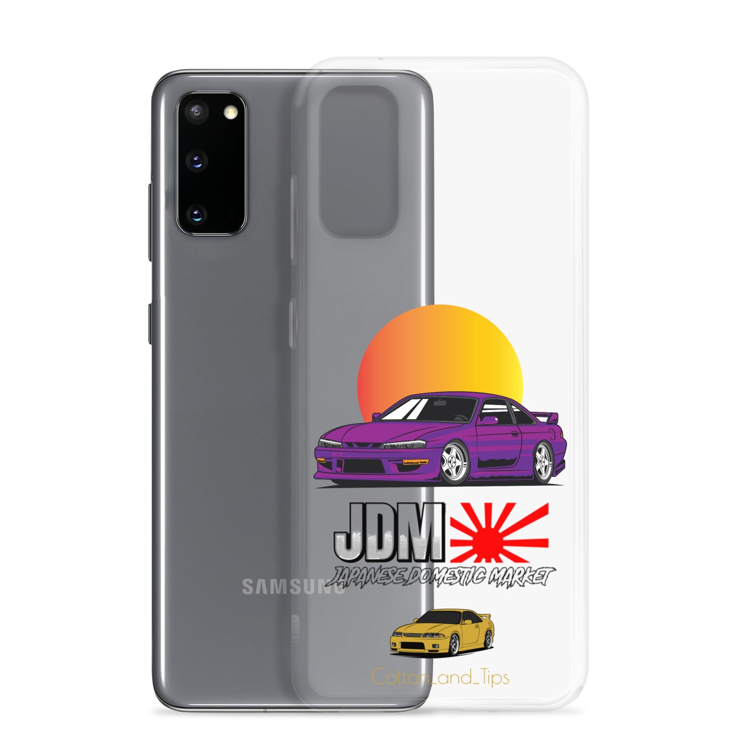 Cover Nissan S15 Purple at Sunset Samsung® S10 - S22 Ultra