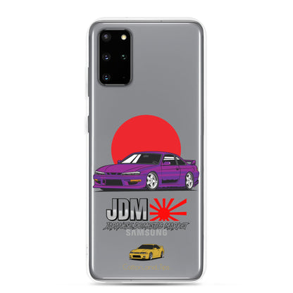 Samsung® Japanese Flag Purple Nissan S15 Cover S10 - S22 Ultra