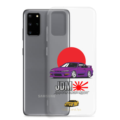 Samsung® Japanese Flag Purple Nissan S15 Cover S10 - S22 Ultra