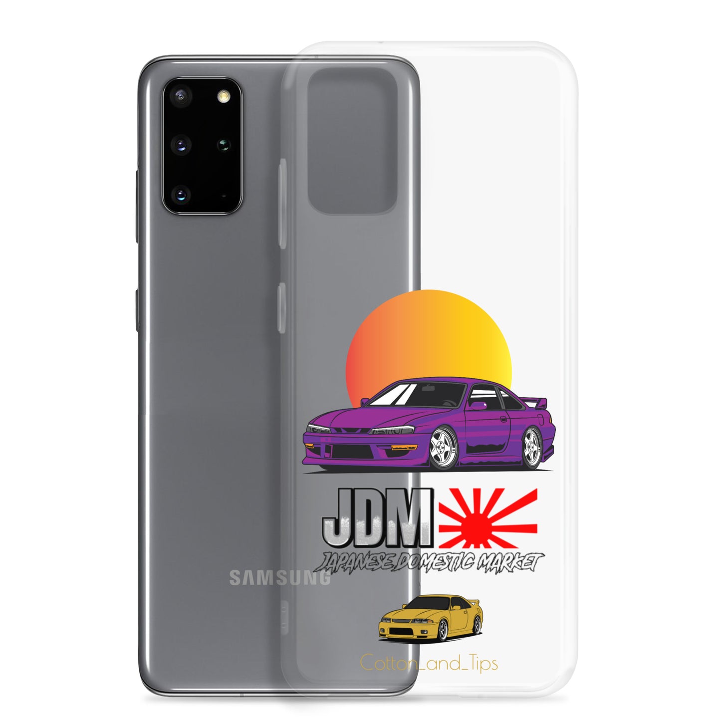 Cover Nissan S15 Purple at Sunset Samsung® S10 - S22 Ultra