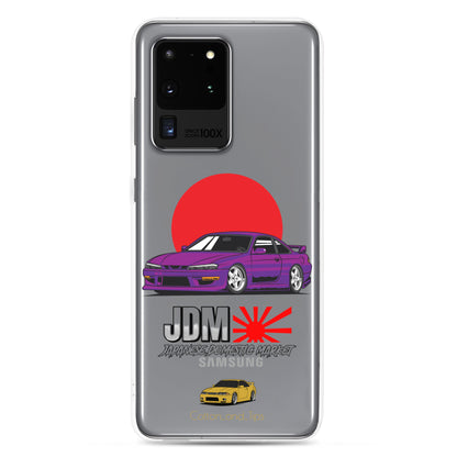 Samsung® Japanese Flag Purple Nissan S15 Cover S10 - S22 Ultra