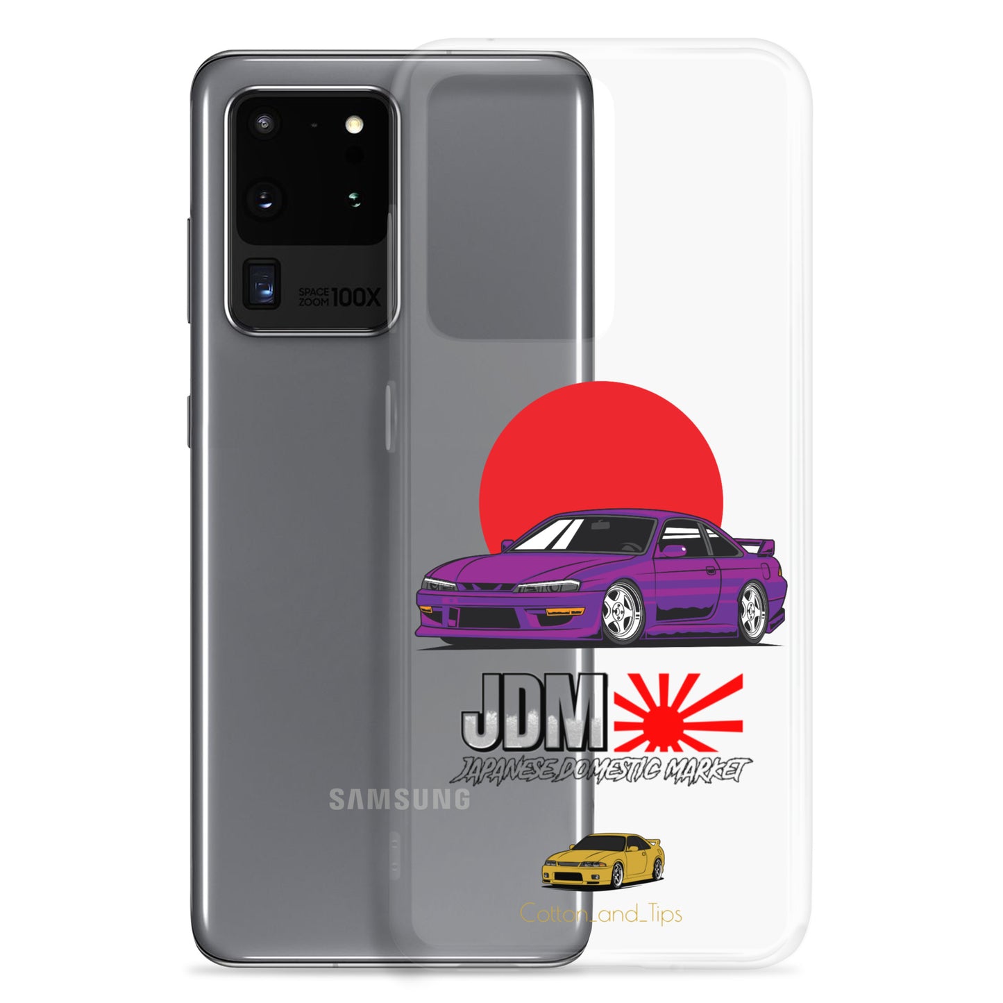 Samsung® Japanese Flag Purple Nissan S15 Cover S10 - S22 Ultra