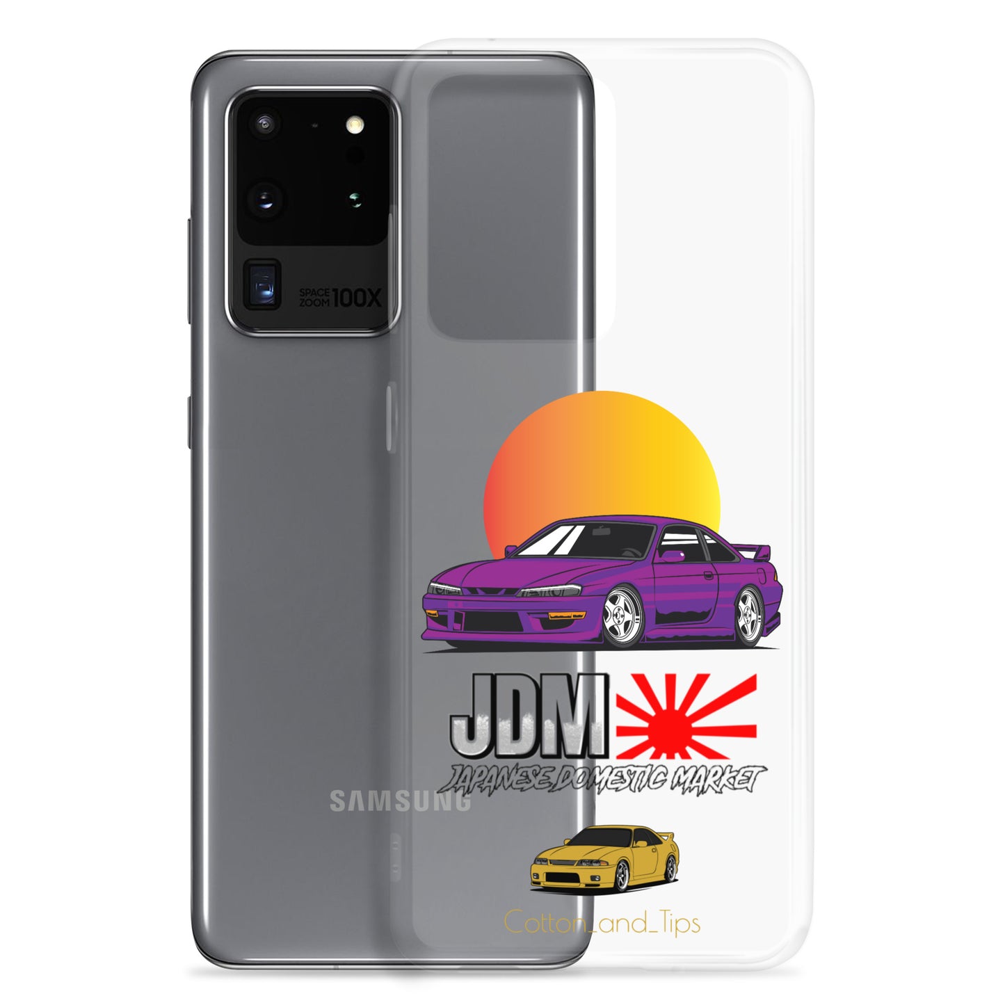 Cover Nissan S15 Purple at Sunset Samsung® S10 - S22 Ultra