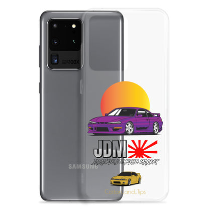 Cover Nissan S15 Purple at Sunset Samsung® S10 - S22 Ultra