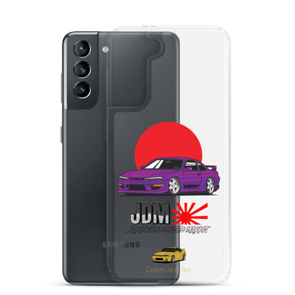 Samsung® Japanese Flag Purple Nissan S15 Cover S10 - S22 Ultra