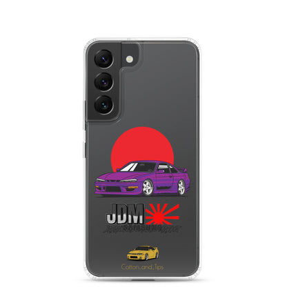 Samsung® Japanese Flag Purple Nissan S15 Cover S10 - S22 Ultra