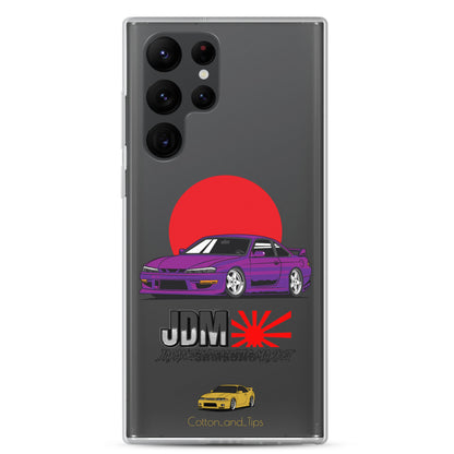 Samsung® Japanese Flag Purple Nissan S15 Cover S10 - S22 Ultra