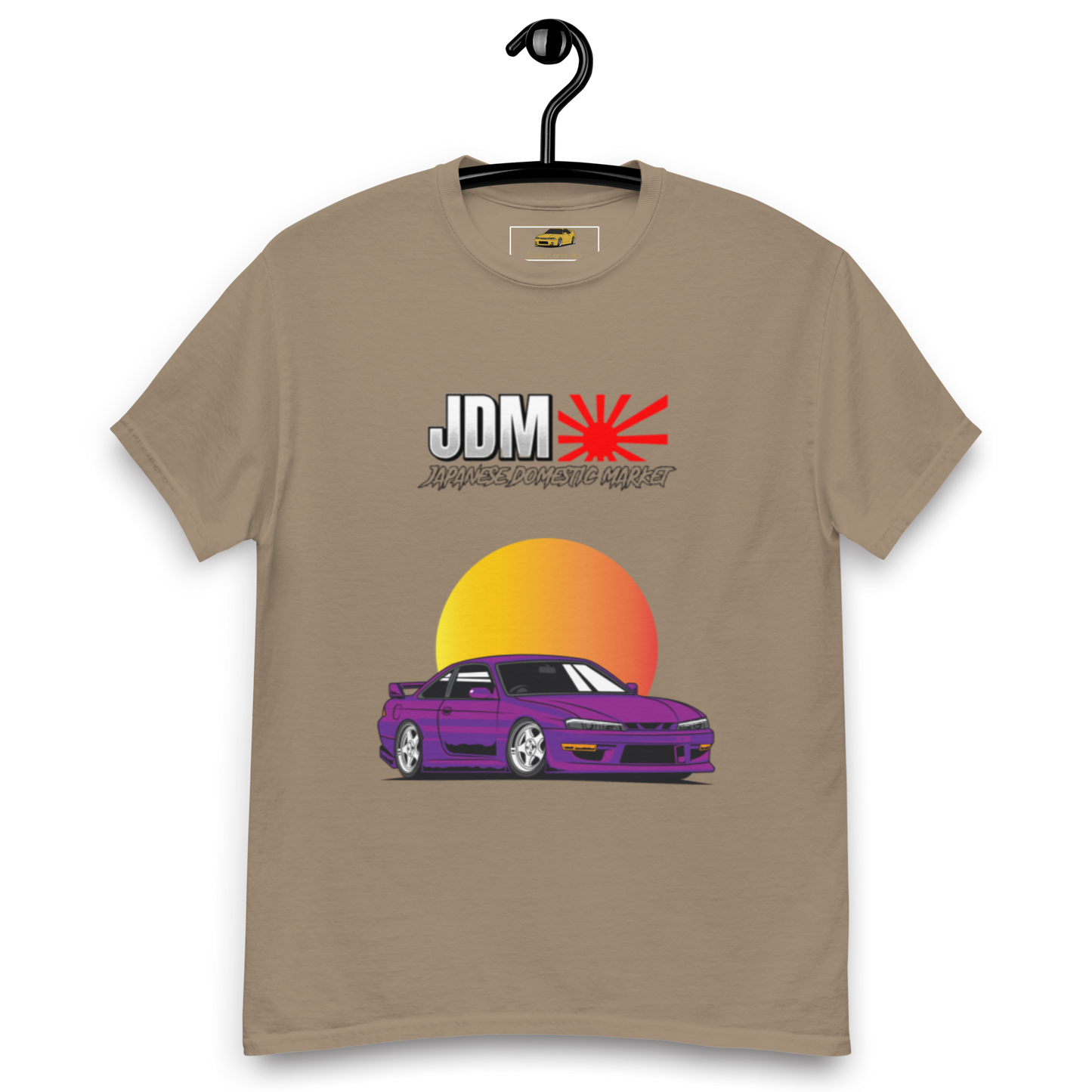 Nissan S15 Purple T-Shirt at Sunset (JDM)