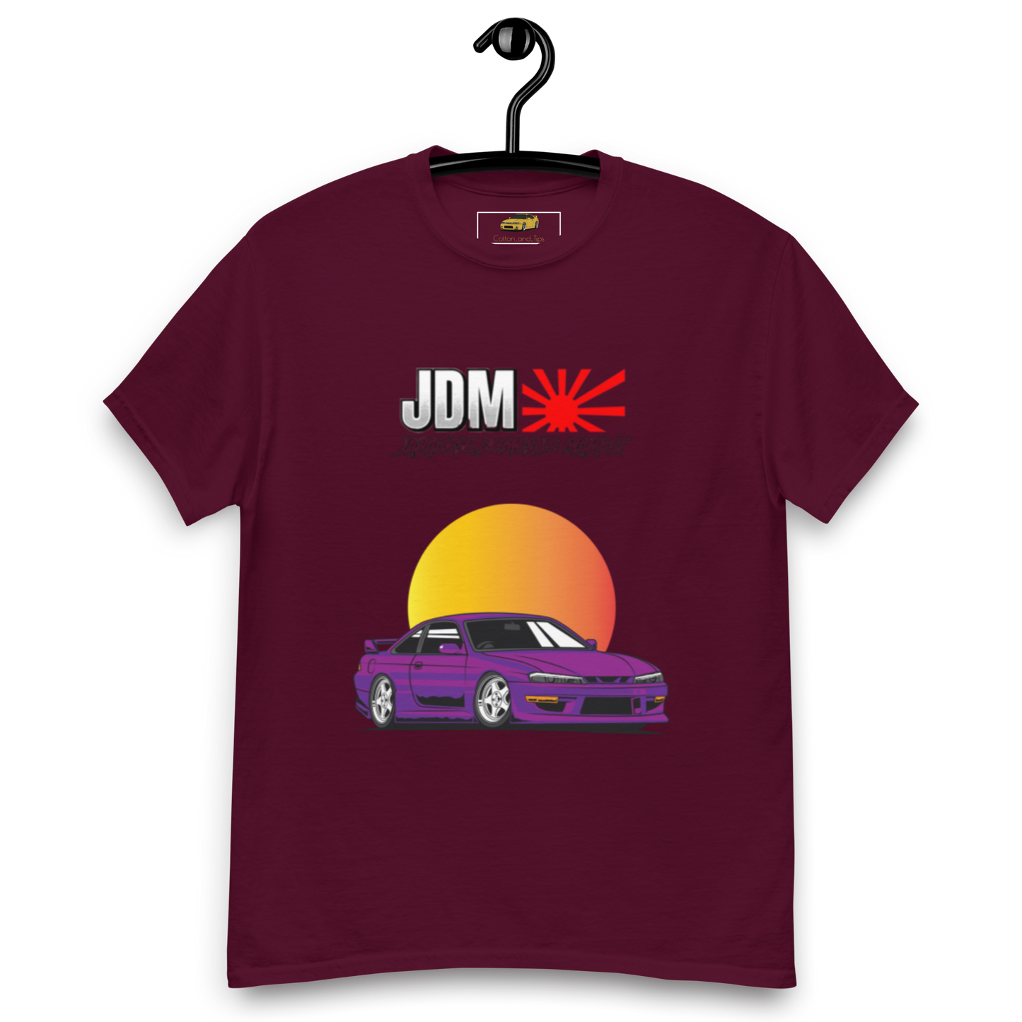 Nissan S15 Purple T-Shirt at Sunset (JDM)