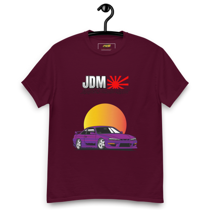 Nissan S15 Purple T-Shirt at Sunset (JDM)