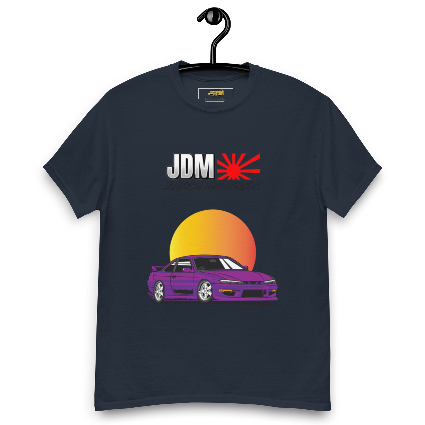 Nissan S15 Purple T-Shirt at Sunset (JDM)