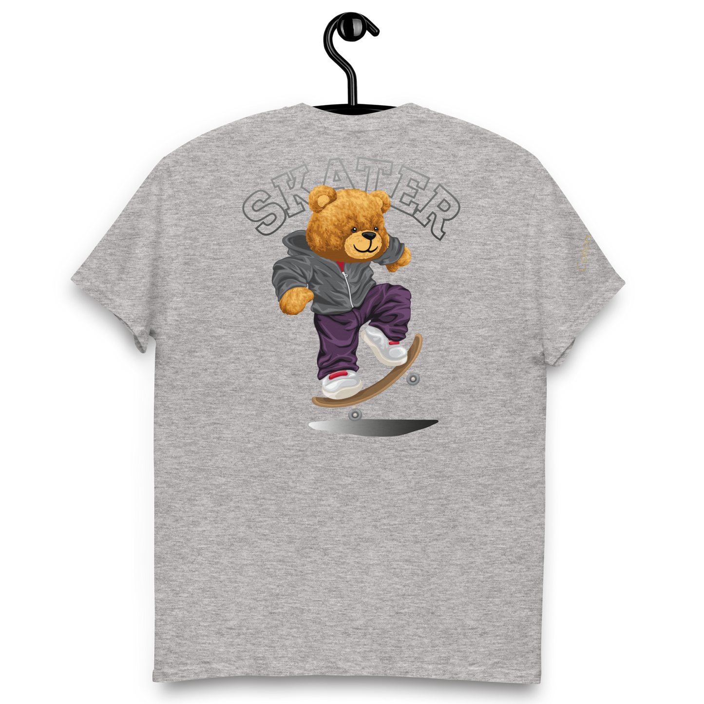 Back Print Skater Bear