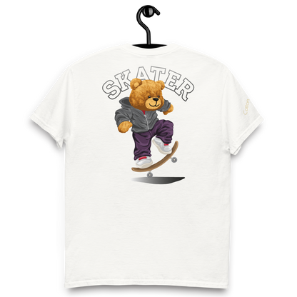 Back Print Skater Bear