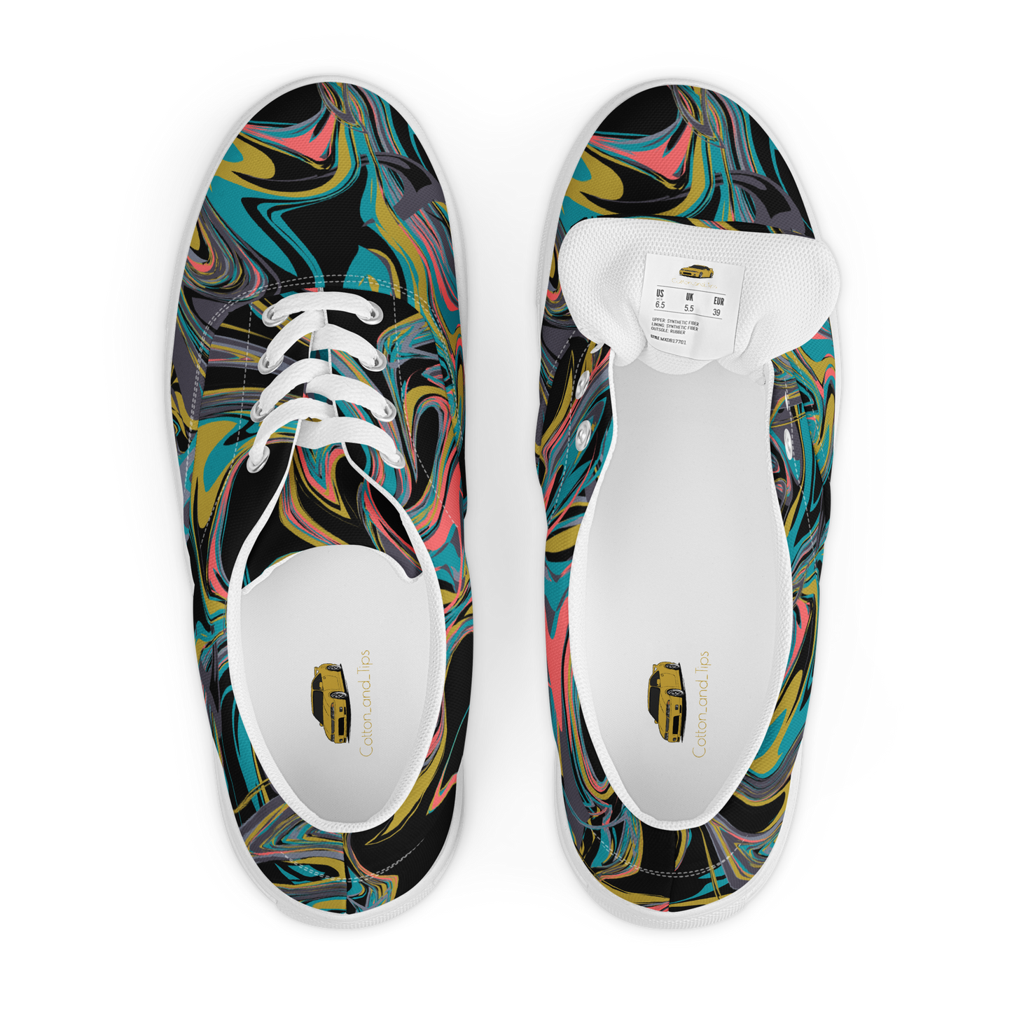 Abstract Psychedelic Shoes