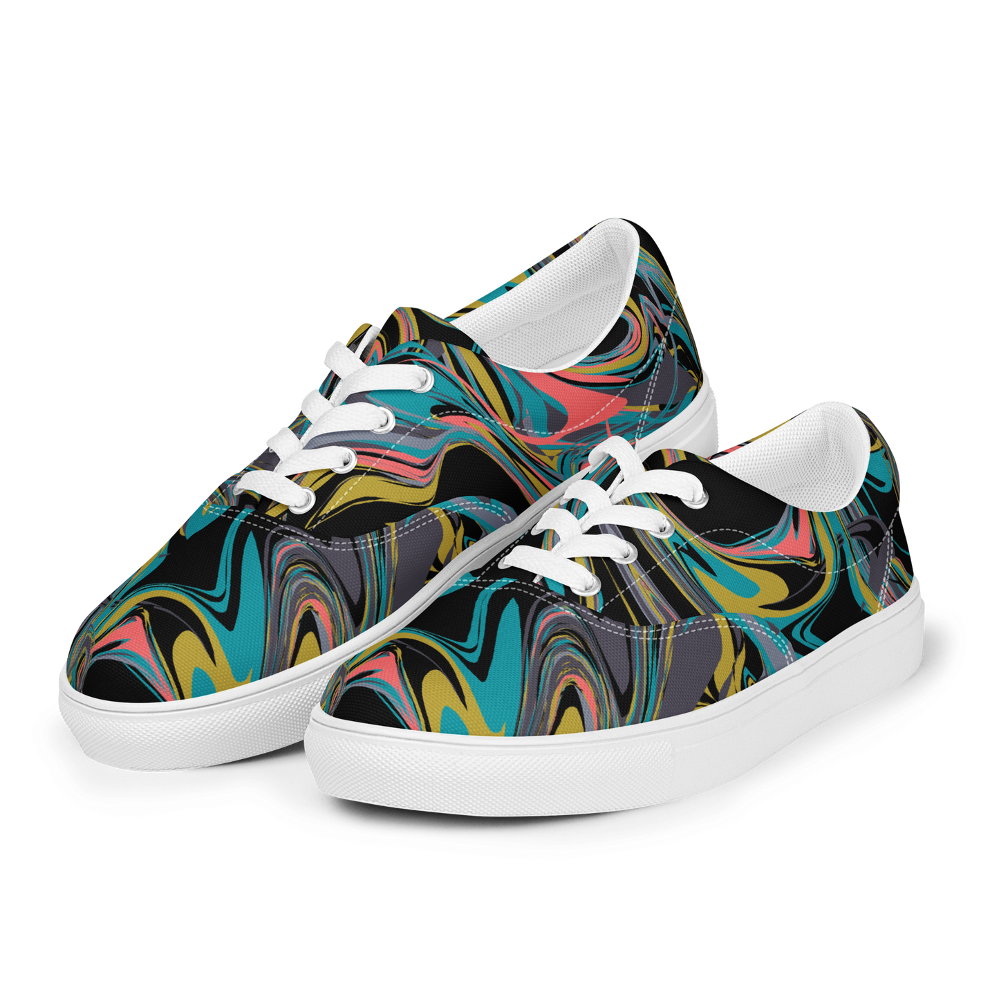 Abstract Psychedelic Shoes