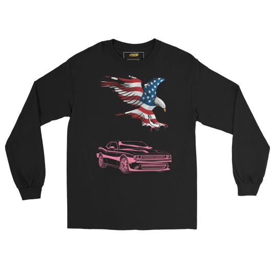 Dodge Hellcat SRT 2015 Long Sleeve Jersey Rose Design