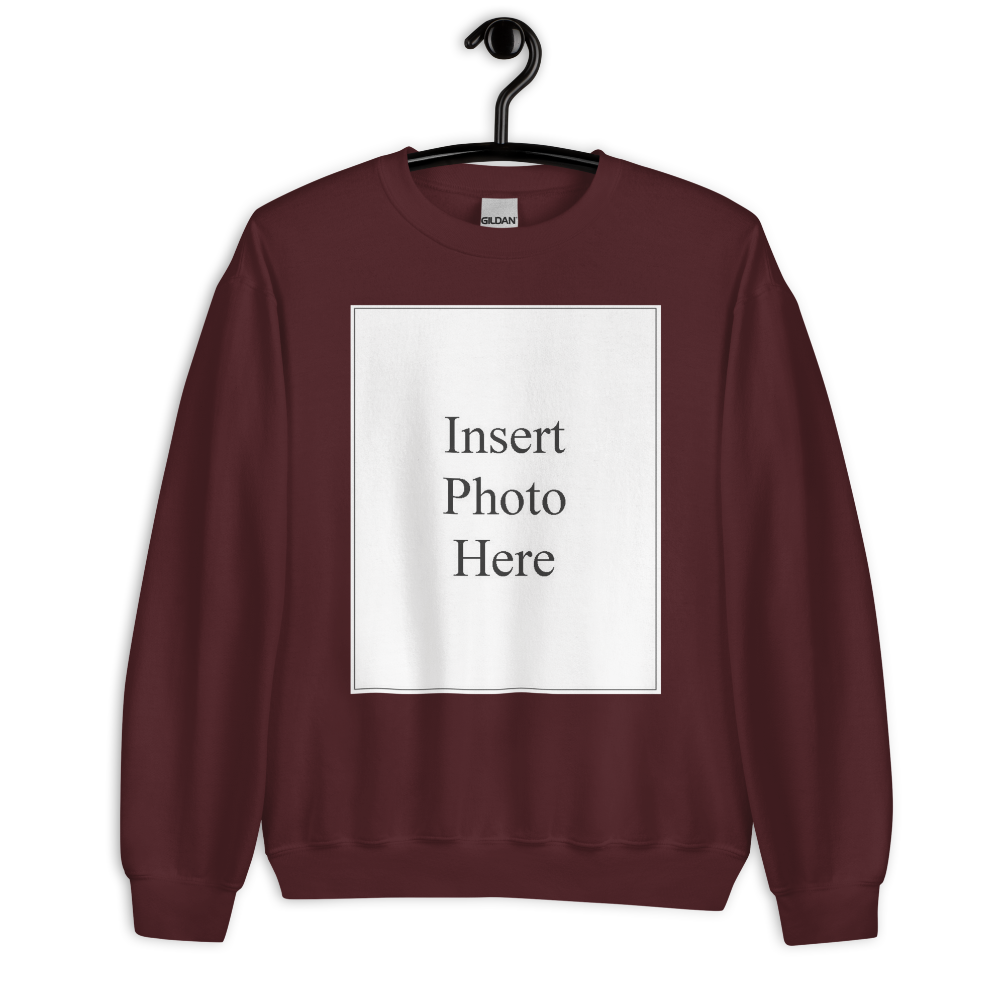 Customizable hoodie sweatshirt