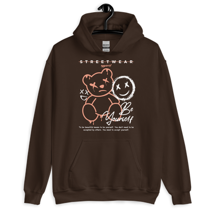 Unisex Hoodie bear love yourself