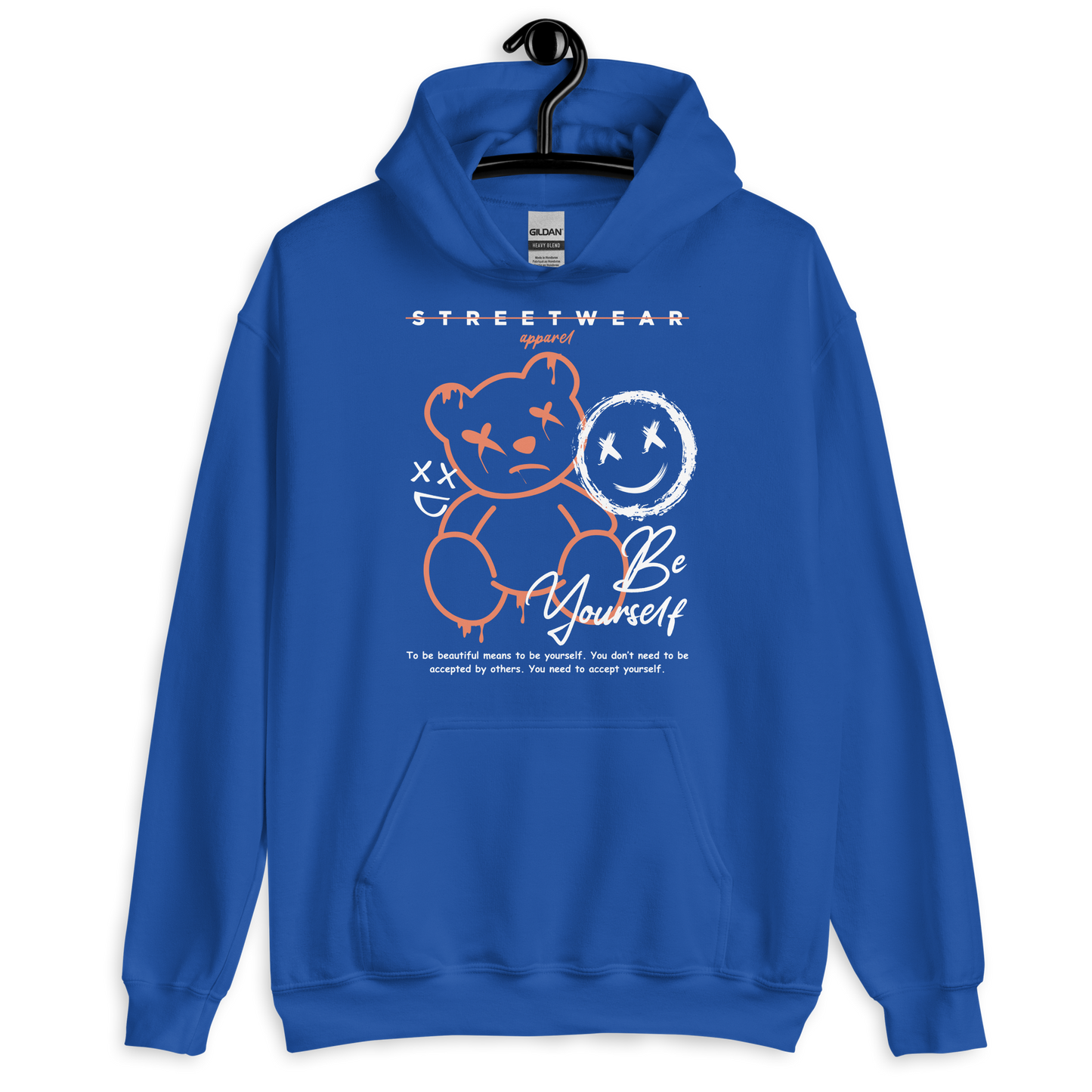 Unisex Hoodie bear love yourself