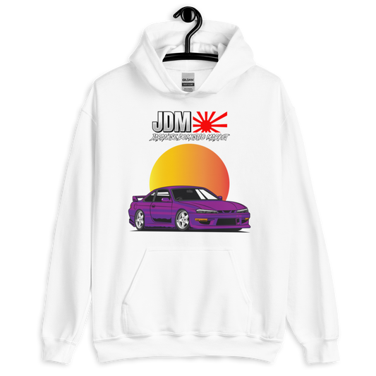 Nissan S15 Purple Sunset (JDM) Unisex Hoodie